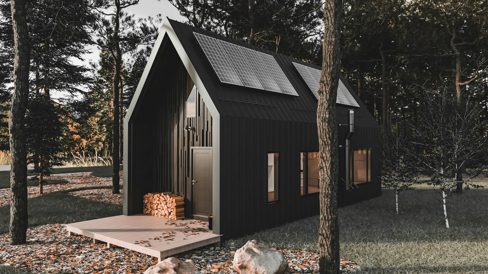 Small accessory dwelling unit on a residential lot