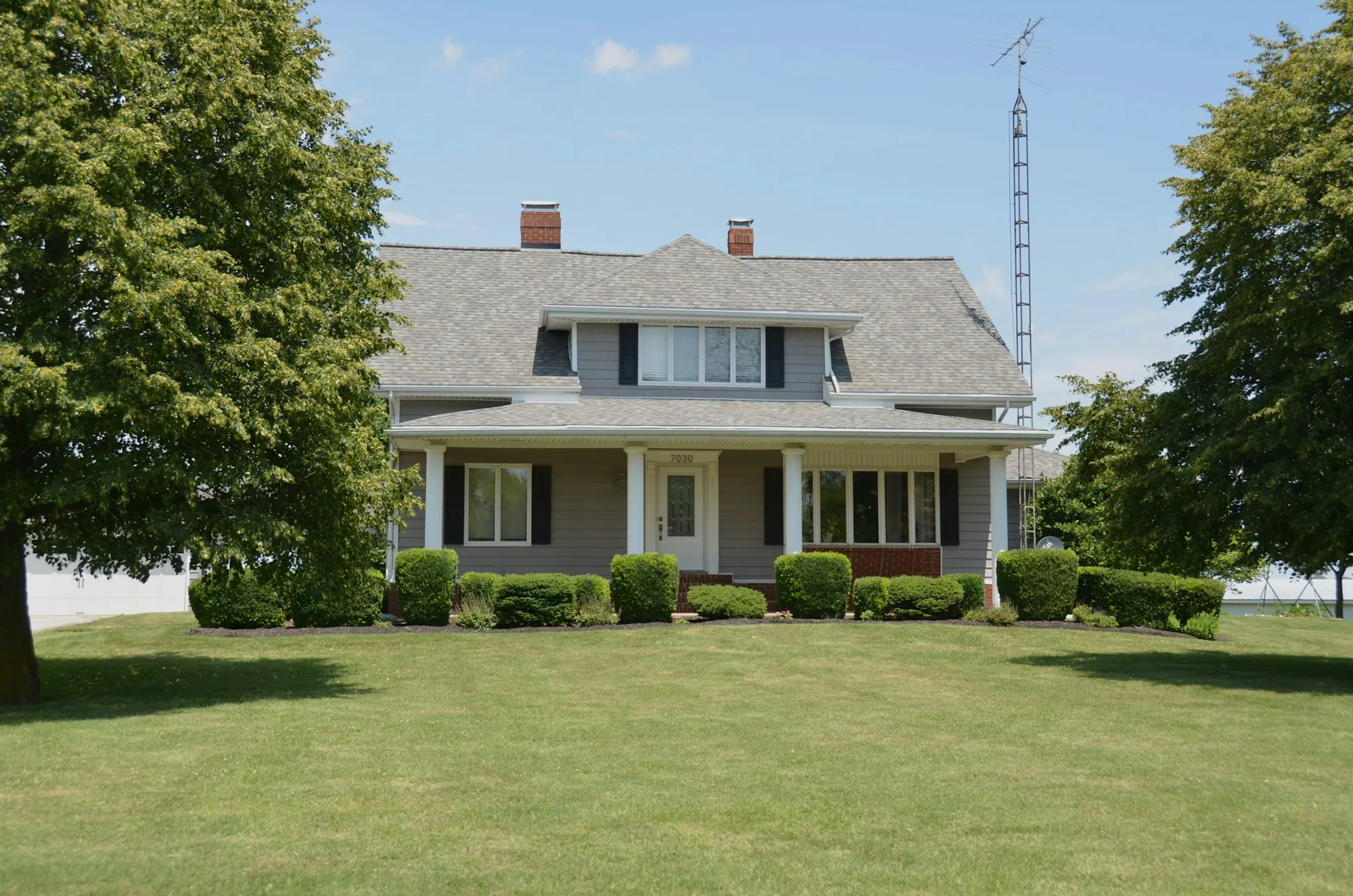 Exterior of a remodeled home